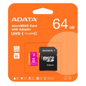 Tarjeta D.Memoria Adata Micro Sd 64 Gb Clase 10