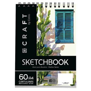 Block A4 Sketchbook X60hjs Papel 150g