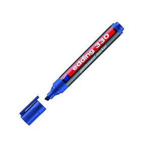 Marcador Permanente 1-5mm Pta Biselada Azul E-330 Recargabl