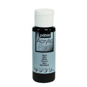Acrílico Paint 59ml Matte Negro Ref.097817
