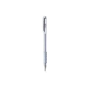 Bolígrafo 8mm Plateado Metálico Gel Punta Acero Antidesliza