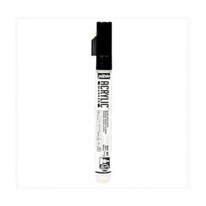 Marcador Acrílico 1.2mm Pta Redonda Blanco