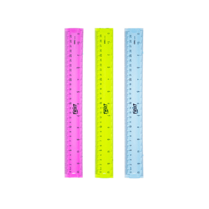 Regla Plástica 20cm Flexible E6209