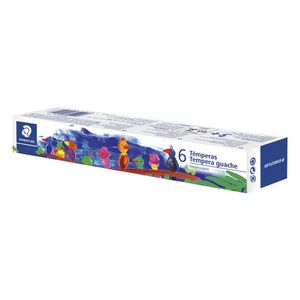 Tempera Escolar 15ml Colores Jgox6un 8859 C6
