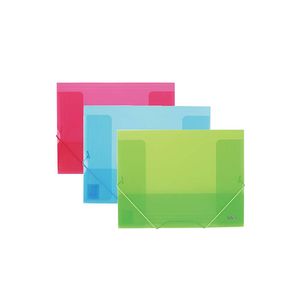 Folder Plástico A4 Con Elástico Colores E39504