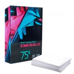 Papel Bond Blanco 75grs A4 Rmx500hjs Para Copiadora Emerald