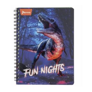 Cuaderno Espiral A4 100hjs 1 Linea Saurios 560763