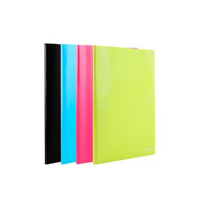 Carpeta 40 Hojas Transparentes A4 Colores Eb00402