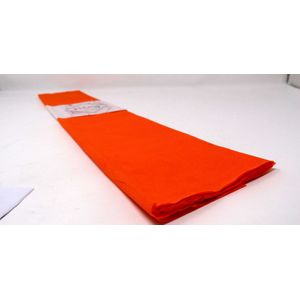 Papel Crepe Naranja 50cmx2m