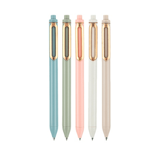Bolígrafo Punta Fina Gel Set 5un Colores Pastel Ns572