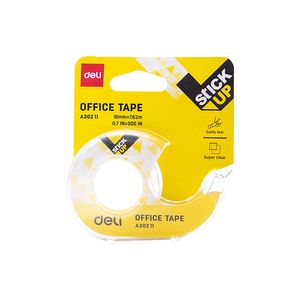 Cinta Adhesiva 18mmx7.62m Transparente A30211