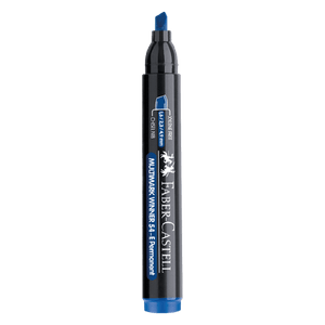 Marcador Permanente Pta Biselada Azul 54e 153151