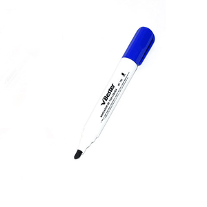 Marcador Pizarra Pta Biselada Azul Bembra065