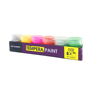 Tempera Escolar 15ml Colores Escarchados Jgox6un Pt2406015A