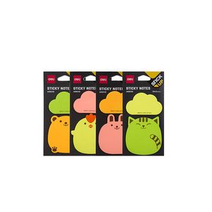 Notas Quita Y Pon Neón 76x76mm V/Fig 2x20hjs Ea55002