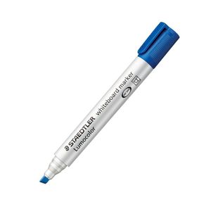 Marcador Pizarra Pta Biselada Azul 351-B3