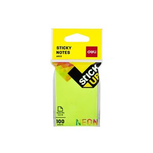 Notas Quita Y Pon Neón V/Colores 76x51mm 100hjs Ea02202