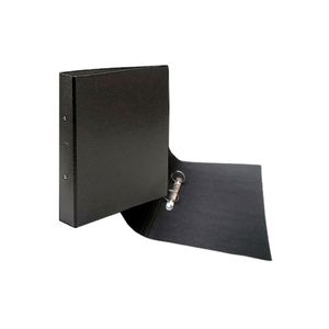 Carpeta 02 Anillos Oficio Plástica Gris