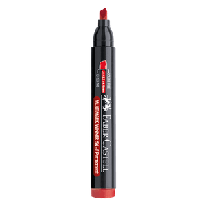 Marcador Permanente Pta Biselada Rojo 54e 153121