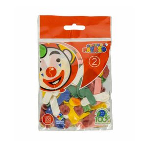 Globo Inf #2 Carnaval Pastel Surtidos Fdax100un