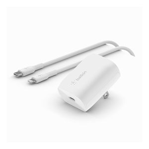 Cargador De Corriente Pared Tipo C Cable m Blanco