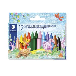 Crayones Colores Triangular Jumbo Jgox2un Cja Cartón 2289 C2