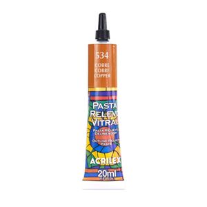 Delineador Pasta Relieve Vitral Cobre 020ml 8220 534.7