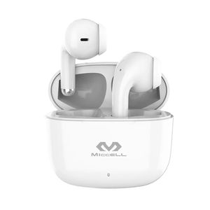 Audífono Gaming Tipo Airpods Bluetooth 5.1 Vq-Bh69 Blanco