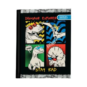 Cuaderno Cosido Grande 100hjs 1 Línea Parvulario Dinomite