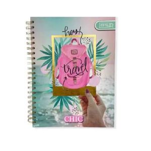 Cuaderno Espiral A4 100hjs 1 Línea Love