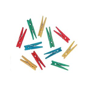 Pinzas Madera Micro 25x3mm