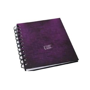 Libreta Espiral #2 A6 100hjs 1 Línea Pasta Dura Dog Book