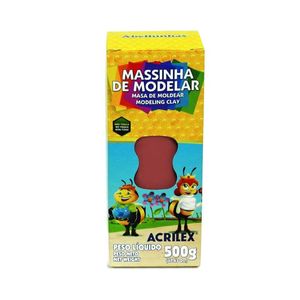Plastilina En Barra 500grs Marrón 7001/531.1