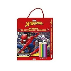 Mi Maleta De Actividades Y Colorear Spiderman