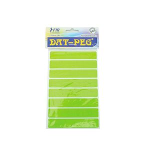 Etiquetas Adhesivas T-22 1.5cmx8.6cm Verde Pqtx10hjs