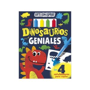 Dinosaurios Geniales Arte Con Spray