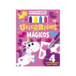 Unicornios Mágicos Arte Con Spray