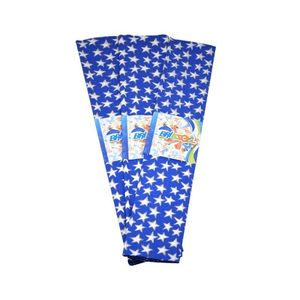 Papel Crepe Print Estrellas Rojas 50cmx2m