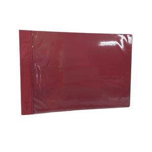 Folder Plastico A3 Rojo Tapa Transparente Con Vincha 04.09