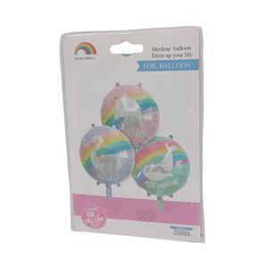 Globo Inf Aluminio Unicornio Jn2723