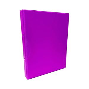 Carpeta  Anillos Oficio xmm En R Plástica hjs  Lila