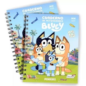 Cuaderno Espiral A4 100hjs 1 Linea Bluey Ref 560757