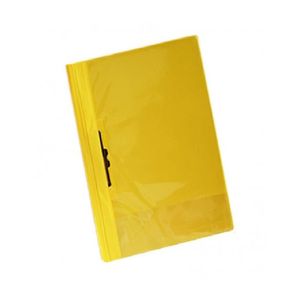 Folder Plástico A3 Amarillo TapaTransparente ConVincha Difra