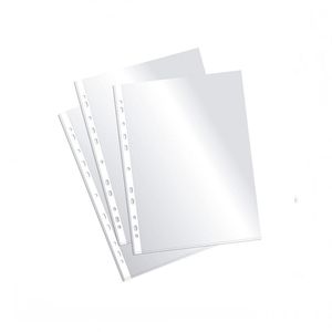 Protectores De Hojas Apertura En U A4 0.35 Micras Fenix