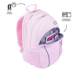Mochila Escolar Cambridge Rosado Mujer Ma04kla003-2320g-P2x