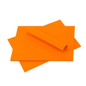 Papel Iris Fluorescente Naranja