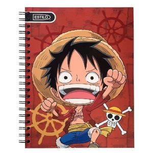 Cuaderno Espiral A4 100hjs 1 Linea Pasta Dura One Piece