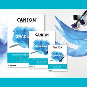 Block A Acuarelable X  Hjs Cartulina  Grs Blc Canson