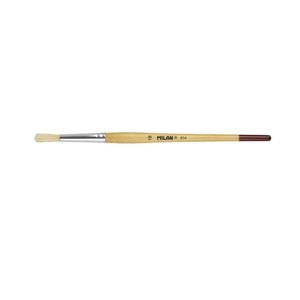 Pincel  #18 Redondo Cerda Blanca Mc Barniz Natural 0418