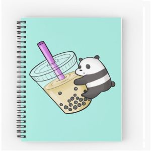 Cuaderno Espiral A4 100hjs 1 Línea Osos Escandalosos